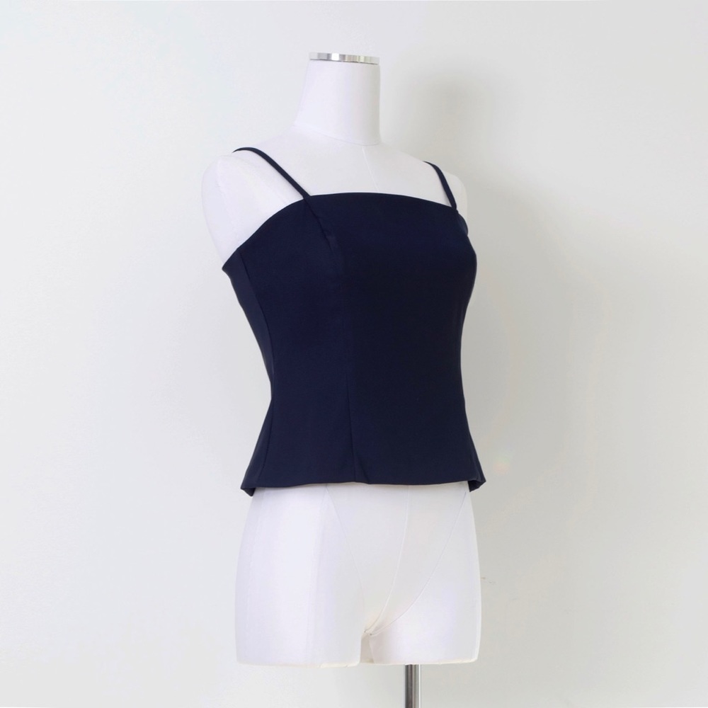 90's Vintage Straight Neck Tailored Tank - Picture 1 of 4